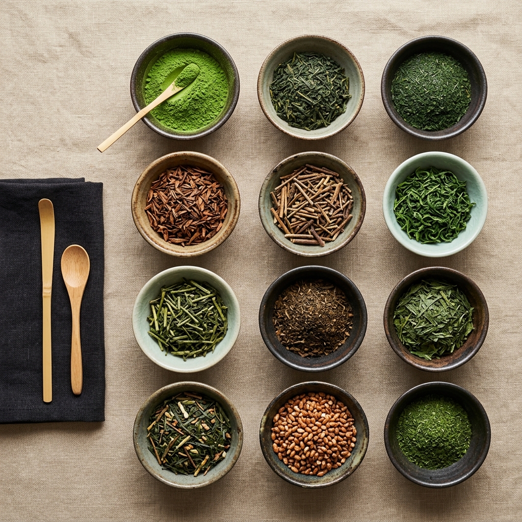 The 12 Traditional Japanese Tea Typologies